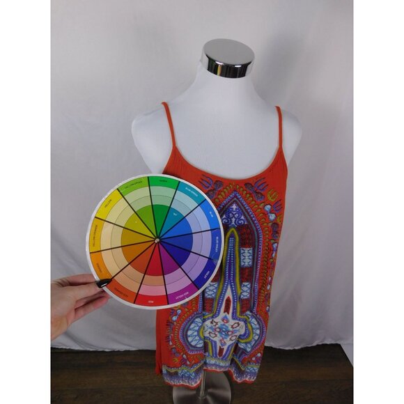 World Market S/M Boho Tribal Sleeveless Dress Rayon - Picture 7 of 14